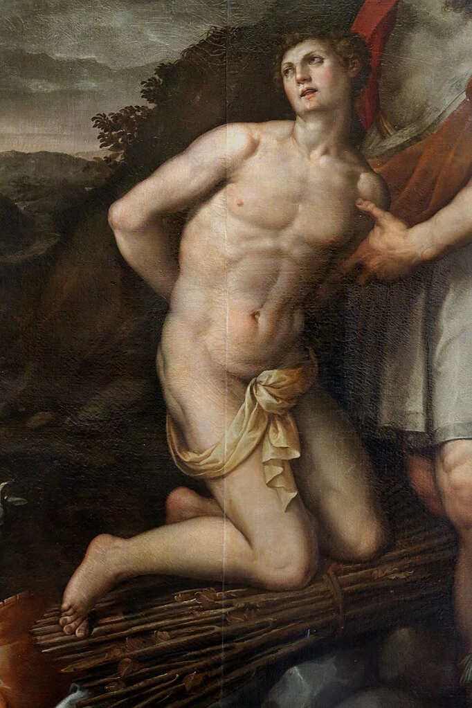 Sacrificio di Isacco - Galleria dell'Accademia, Firenze, dettaglio 1